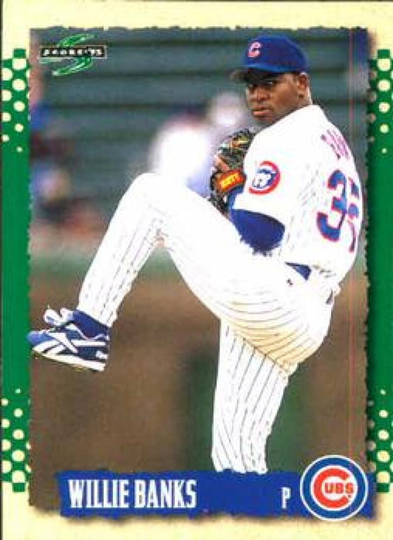 1995 Score #191 Willie Banks NM-MT  Chicago Cubs 