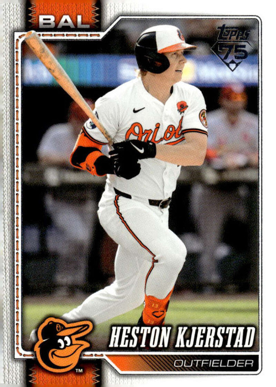 2026 Topps #523 Heston Kjerstad NM-MT  Baltimore Orioles 
