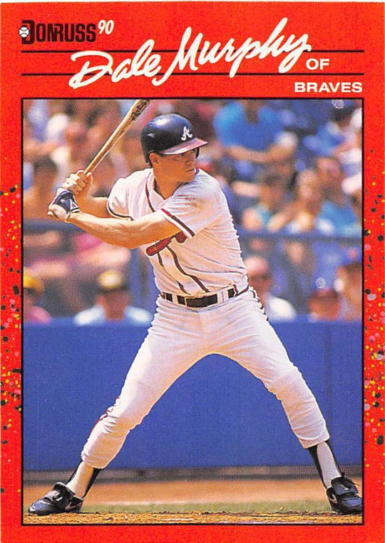 1990 Donruss #168 Dale Murphy NM-MT Atlanta Braves 