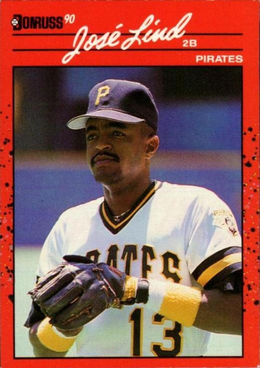 1990 Donruss #172 Jose Lind NM-MT Pittsburgh Pirates 