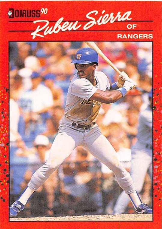1990 Donruss #174 Ruben Sierra NM-MT Texas Rangers 