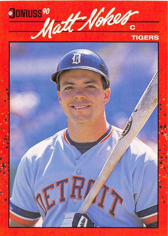 1990 Donruss #178 Matt Nokes NM-MT Detroit Tigers 