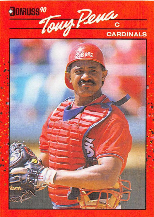 1990 Donruss #181 Tony Pena NM-MT St. Louis Cardinals 