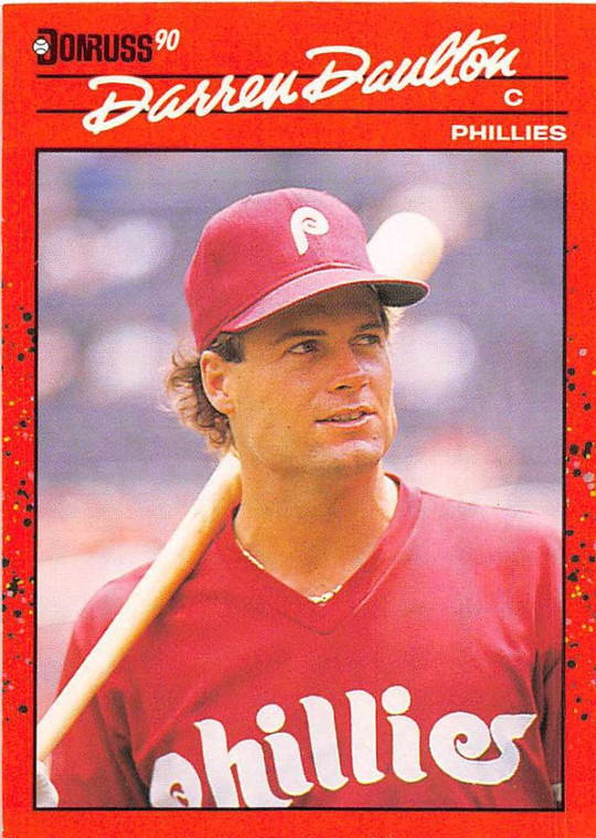 1990 Donruss #194 Darren Daulton NM-MT Philadelphia Phillies 