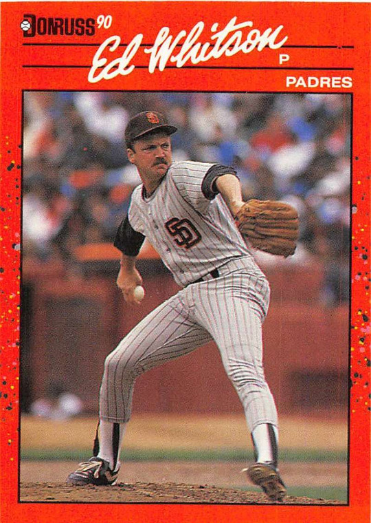 1990 Donruss #205 Ed Whitson NM-MT San Diego Padres 