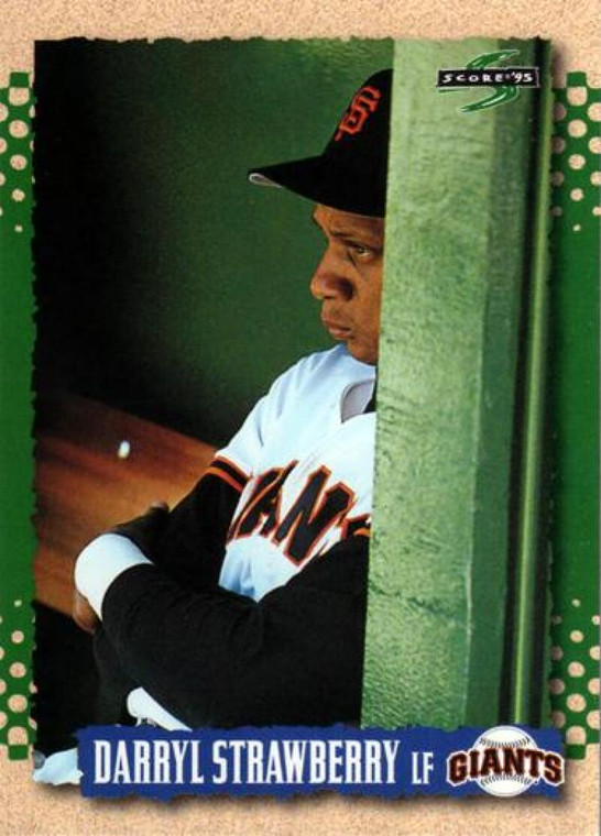 1995 Score #209 Darryl Strawberry NM-MT  San Francisco Giants 