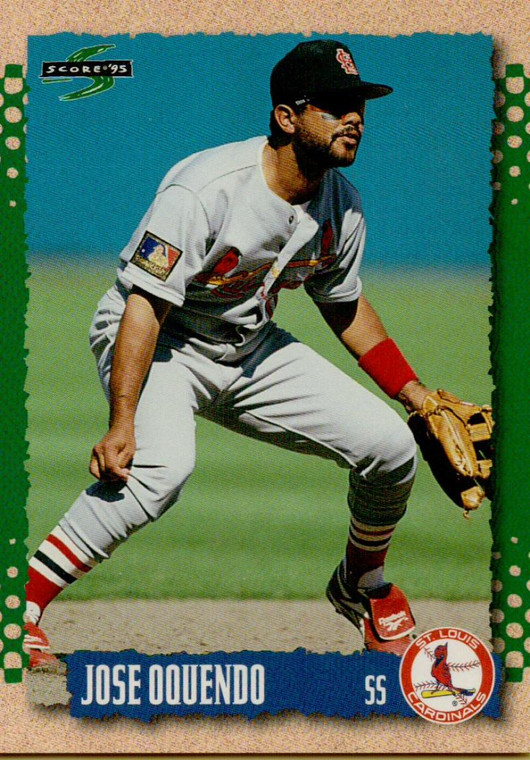 1995 Score #218 Jose Oquendo NM-MT  St. Louis Cardinals 