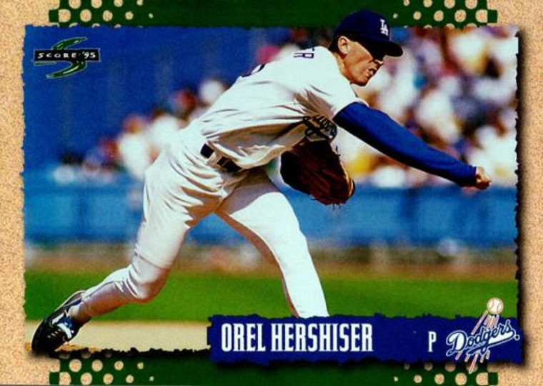 1995 Score #238 Orel Hershiser NM-MT  Los Angeles Dodgers 