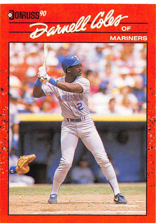 1990 Donruss #212 Darnell Coles NM-MT Seattle Mariners 