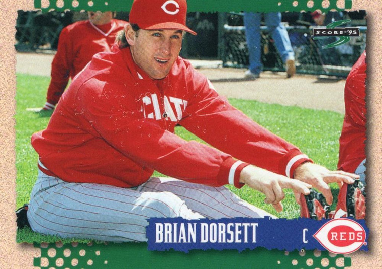 1995 Score #252 Brian Dorsett NM-MT  Cincinnati Reds 
