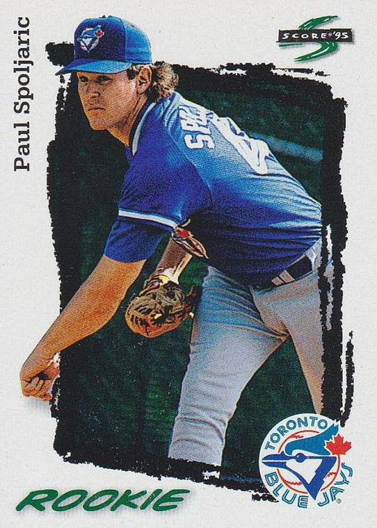 1995 Score #308 Paul Spoljaric NM-MT  Toronto Blue Jays 