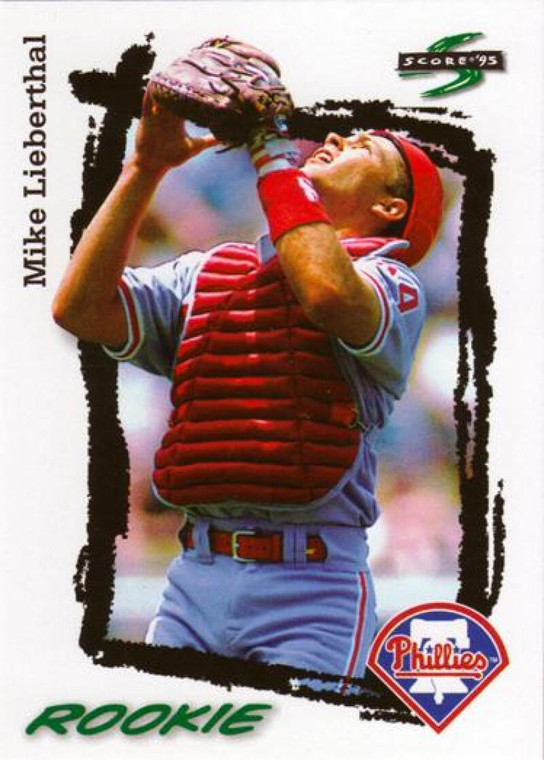 1995 Score #309 Mike Lieberthal NM-MT  Philadelphia Phillies 
