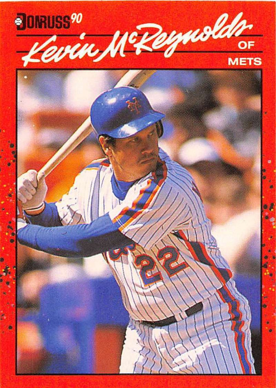 1990 Donruss #218 Kevin McReynolds NM-MT New York Mets 