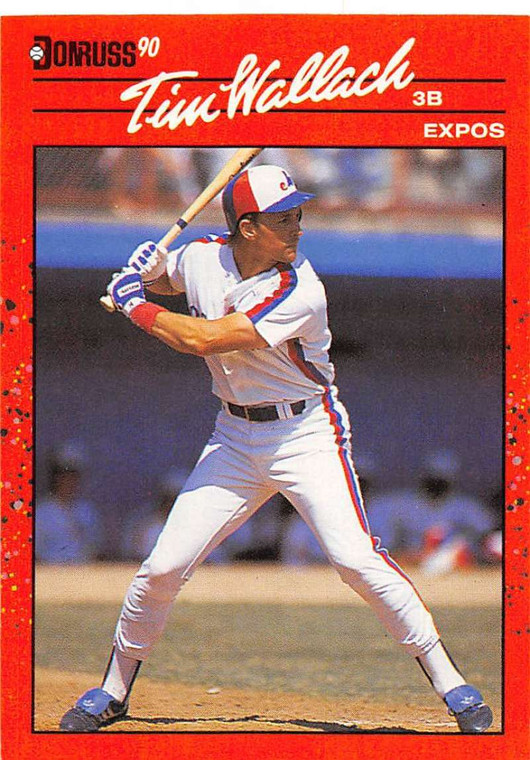 1990 Donruss #220 Tim Wallach NM-MT Montreal Expos 