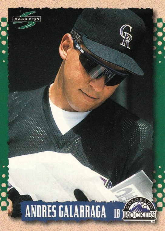 1995 Score #338 Andres Galarraga NM-MT  Colorado Rockies 