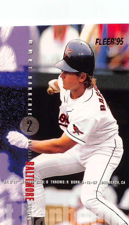 1995 Fleer Update #2 Bret Barberie NM-MT  Baltimore Orioles 