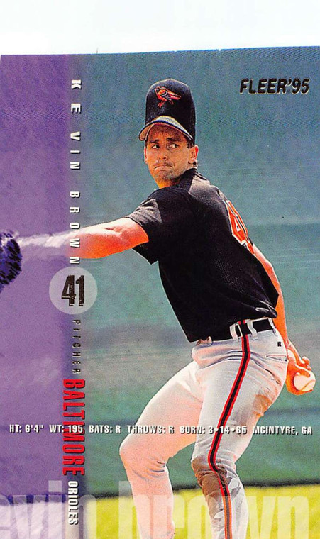 1995 Fleer Update #4 Kevin Brown NM-MT  Baltimore Orioles 