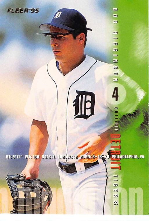 1995 Fleer Update #20 Bobby Higginson NM-MT  RC Rookie Detroit Tigers 