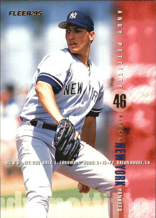 1995 Fleer Update #27 Andy Pettitte NM-MT  New York Yankees 