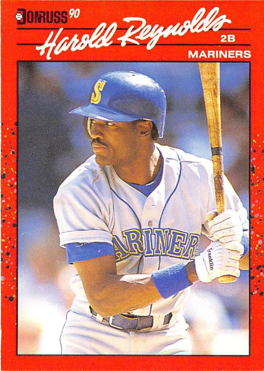 1990 Donruss #227 Harold Reynolds NM-MT Seattle Mariners 