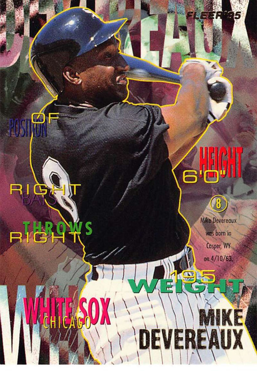 1995 Fleer Update #34 Mike Devereaux NM-MT  Chicago White Sox 