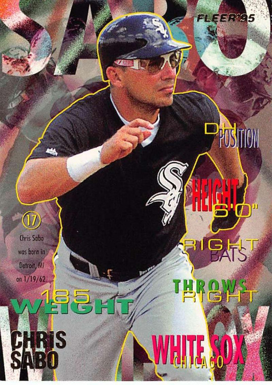1995 Fleer Update #38 Chris Sabo NM-MT  Chicago White Sox 