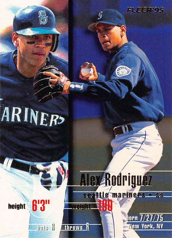 1995 Fleer Update #77 Alex Rodriguez NM-MT  Seattle Mariners 