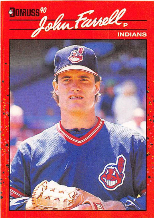 1990 Donruss #232 John Farrell NM-MT Cleveland Indians 