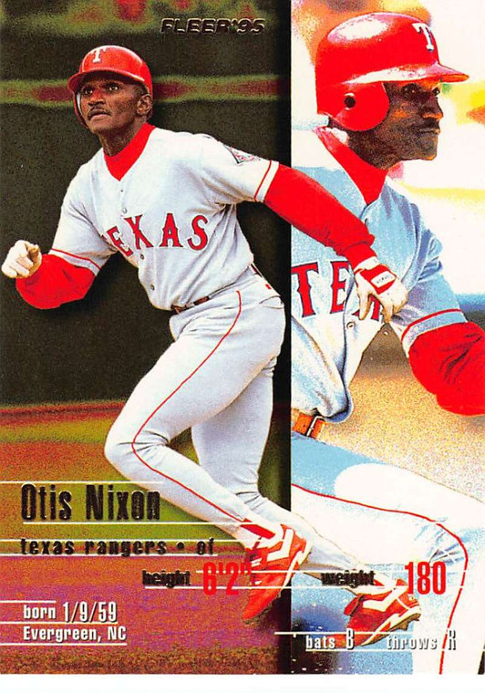 1995 Fleer Update #85 Otis Nixon NM-MT  Texas Rangers 