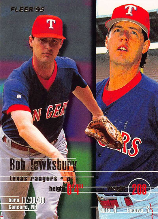 1995 Fleer Update #88 Bob Tewksbury NM-MT  Texas Rangers 