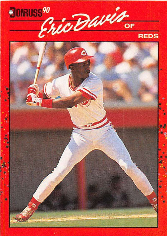 1990 Donruss #233 Eric Davis NM-MT Cincinnati Reds 