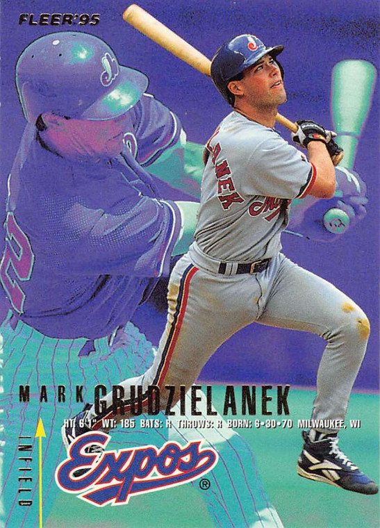 1995 Fleer Update #106 Mark Grudzielanek NM-MT  RC Rookie Montreal Expos 