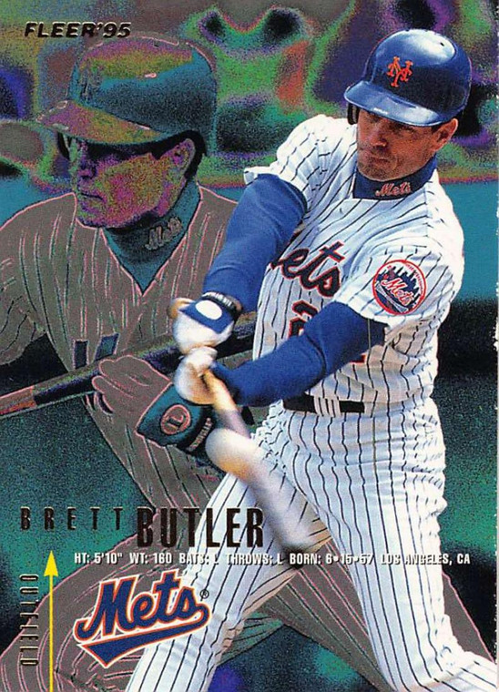 1995 Fleer Update #110 Brett Butler NM-MT  New York Mets 