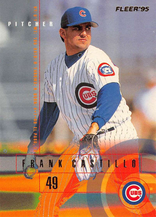 1995 Fleer Update #125 Frank Castillo NM-MT  Chicago Cubs 