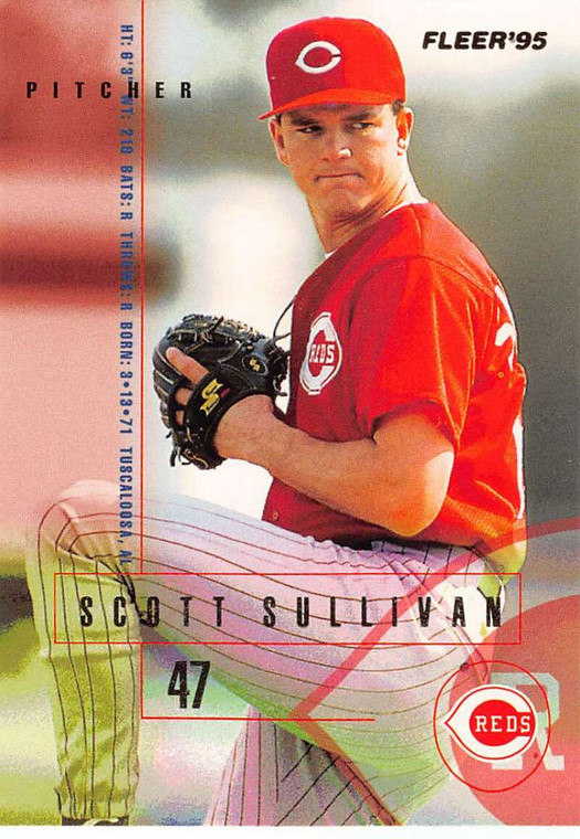 1995 Fleer Update #137 Scott Sullivan NM-MT  Cincinnati Reds 