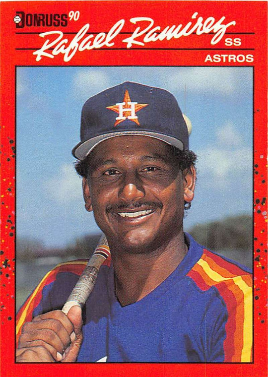 1990 Donruss #241 Rafael Ramirez NM-MT Houston Astros 