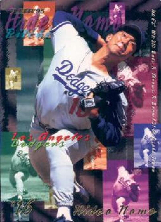 1995 Fleer Update #175 Hideo Nomo NM-MT  RC Rookie Los Angeles Dodgers 