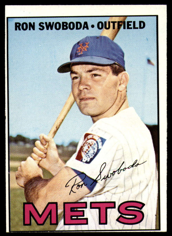 1967 Topps #264 Ron Swoboda VG New York Mets 