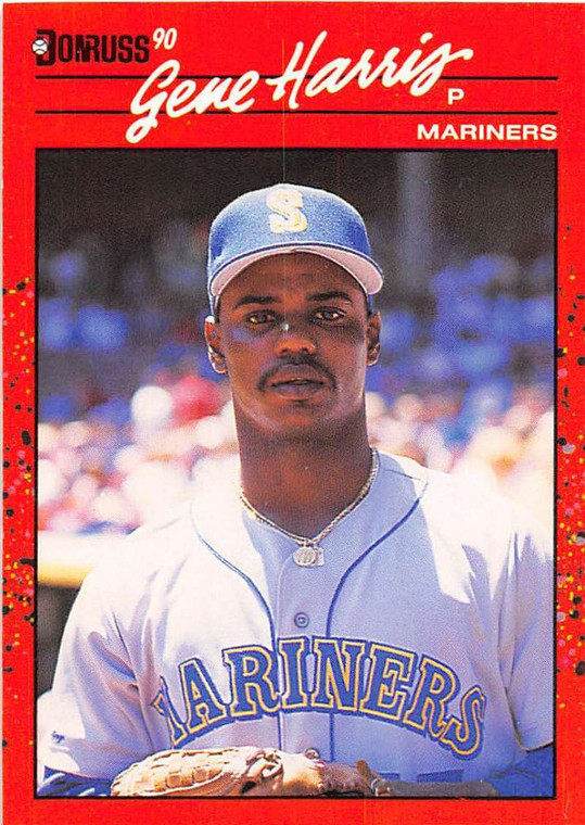 1990 Donruss #247 Gene Harris NM-MT Seattle Mariners 