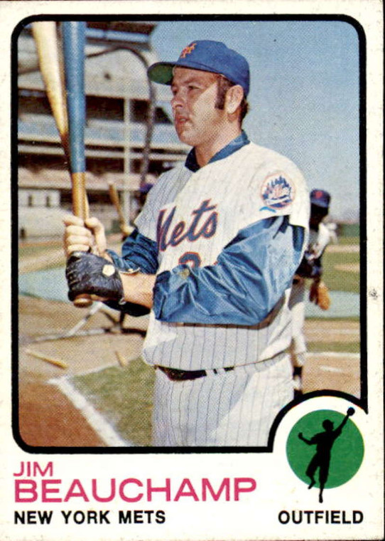 1973 Topps #137 Jim Beauchamp VG New York Mets 