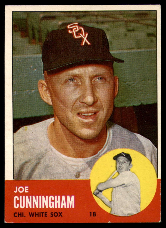 1963 Topps #100 Joe Cunningham VG Chicago White Sox 