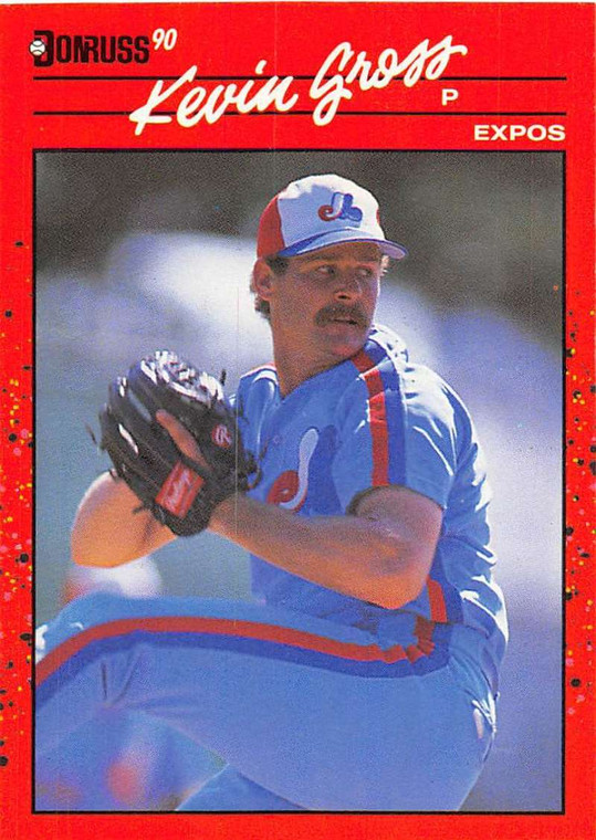 1990 Donruss #248 Kevin Gross NM-MT Montreal Expos 