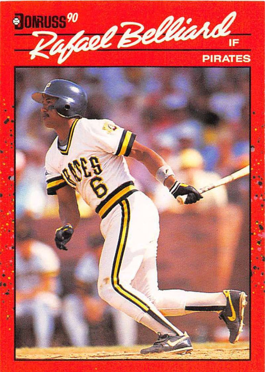 1990 Donruss #252 Rafael Belliard NM-MT Pittsburgh Pirates 