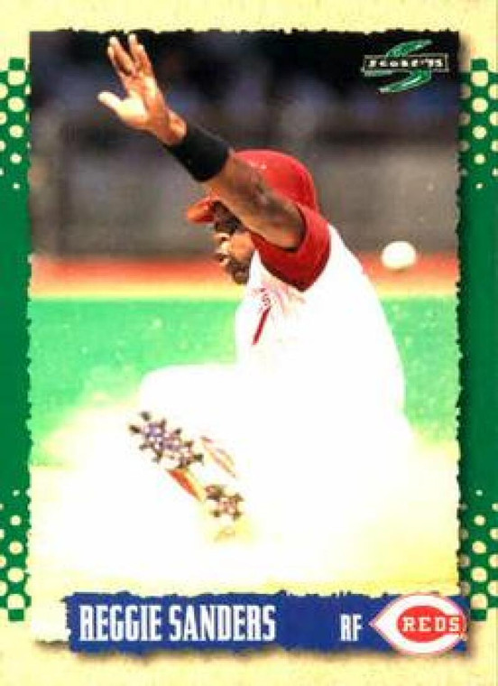1995 Score #366 Reggie Sanders NM-MT  Cincinnati Reds 