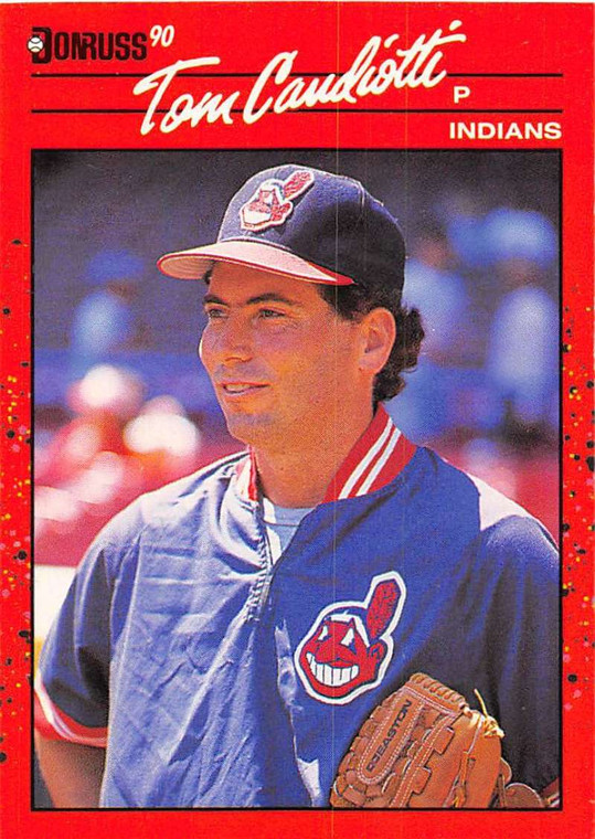 1990 Donruss #256 Tom Candiotti NM-MT Cleveland Indians 