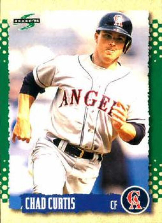 1995 Score #392 Chad Curtis NM-MT  California Angels 