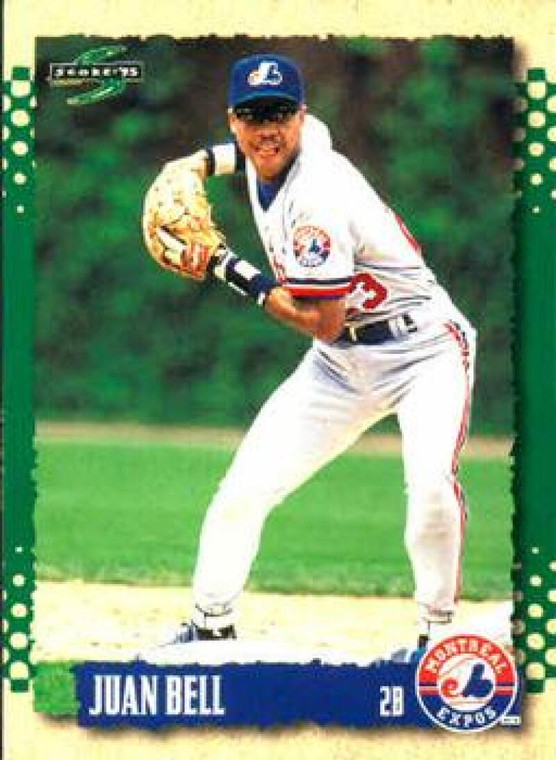 1995 Score #412 Juan Bell NM-MT  Montreal Expos 