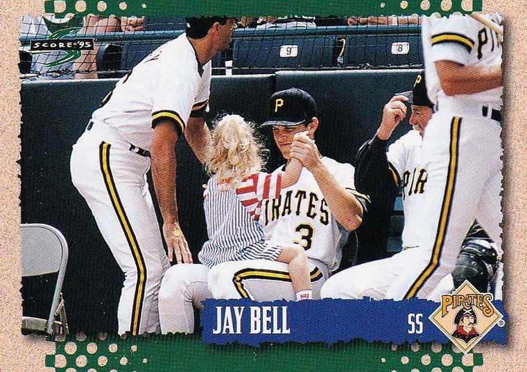 1995 Score #438 Jay Bell NM-MT  Pittsburgh Pirates 