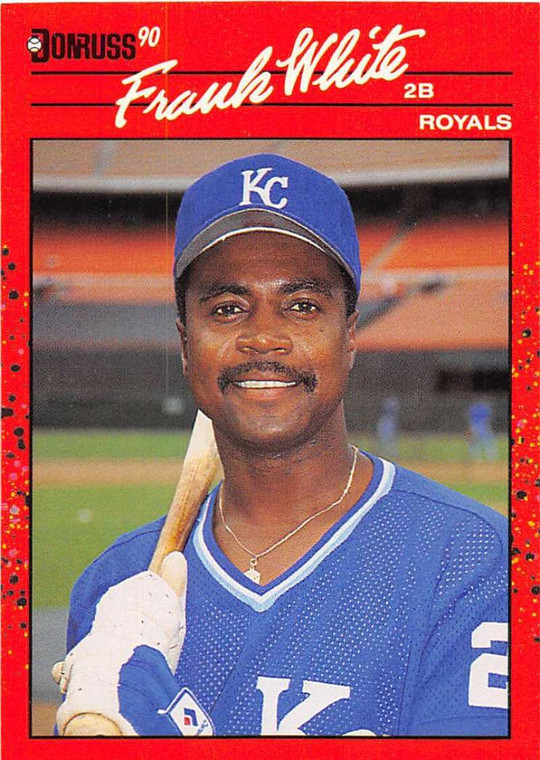 1990 Donruss #262 Frank White NM-MT Kansas City Royals 