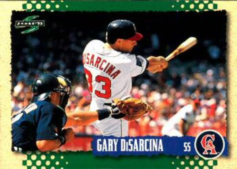 1995 Score #448 Gary DiSarcina NM-MT  California Angels 